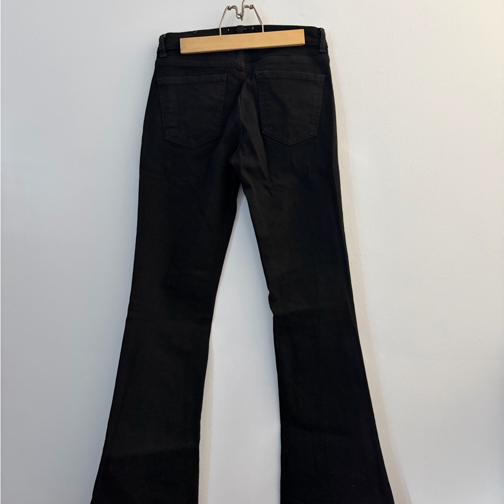 Zara Classic Black Denim Disco Pant - Picture 3 of 3